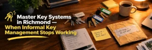Master Key Systems in Richmond — When Informal Key Management Stops Working